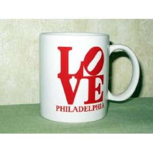 Love Philadelphia Coffee Mug:  Grocery & Gourmet Food