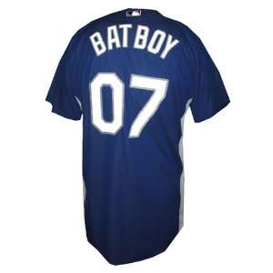  Bat Boy #07 2008 Dodgers Game Used Blue Batting Practice 