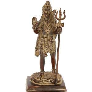 Lord Shiva   Brass Sculpture