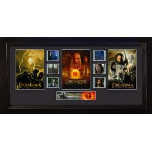  Lord of the Rings Trilogy Framed Film Cell Presentation 