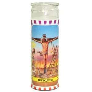  Religious Candle Justo Juez Case Pack 12   715551: Patio 