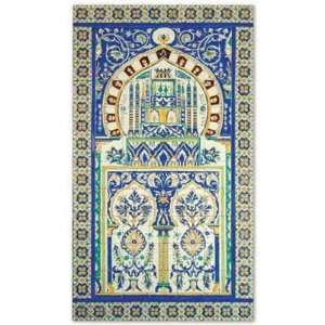  Kairouan Blue Ceramic Tile Mural
