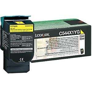  Lexmark International, C544 Yellow Extra High Yield 