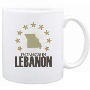 New  I Am Famous In Lebanon  Missouri Mug Usa City 