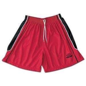  Kelme Vilassar Soccer Shorts (Red/Blk)