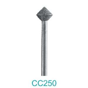  CC250   400 Grit Diamond Bur   3/32 Shank (Made In USA 