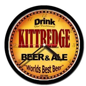  KITTREDGE beer and ale cerveza wall clock: Everything Else