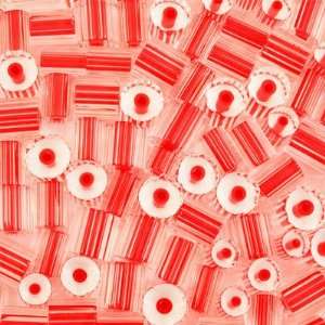  Red Optic Furnace Glass Beads Arts, Crafts & Sewing