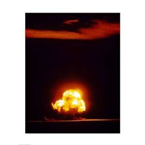  First atomic bomb test, Alamogordo, New Mexico, USA, July 