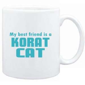    Mug White  MY BEST FRIEND IS a Korat  Cats