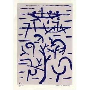  Boats in the Flood by Paul Klee 28x39