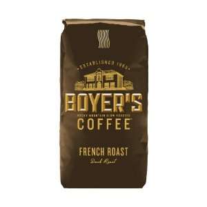 Boyers Coffee French Roast, 39 Ounce Grocery & Gourmet Food