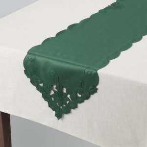   : Trim a Home Regal Poinsettia Holiday Table Runner: Everything Else