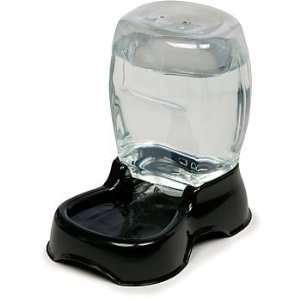   Automatic Flow Dog Waterer in Black