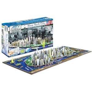  4D Cityscape   New York Skyline (Puzzles): Toys & Games