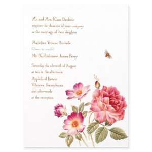  Marthas Garden Invitation by Martha Stewart Wedding 