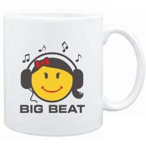 Mug White  Big Beat   female smiley  Music  Sports 