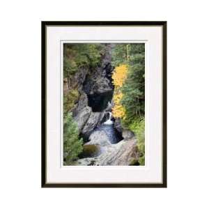  Waterfall British Columbia Canada Framed Giclee Print 