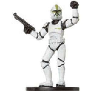  Star Wars Miniatures Clone Trooper Sergeant # 10   Clone 