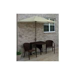  Terrace Mates Adena All Weather Wicker Dining Set Size 9 