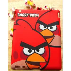 Angry Birds red two birds Dull polish Cover Case for iPad 