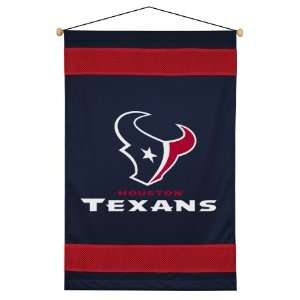   Texans NFL Side Line Collection Wall Hanging: Sports & Outdoors