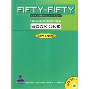  Fifty Fifty, Book One Teachers Edition with Test Master 