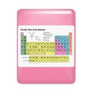    iPad Case Hot Pink Periodic Table of Elements 