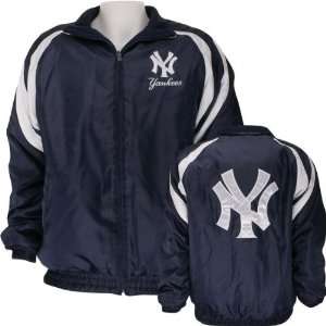  New York Yankees Reversible Oxford Jacket Sports 