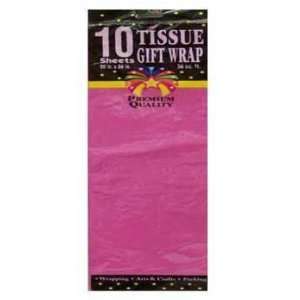  10 Sheet Hot Pink Tissue Paper Case Pack 72: Everything 