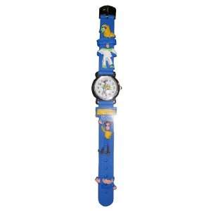  Toy Story 3D Strap Wristwatch Kids School Watches, Blue 