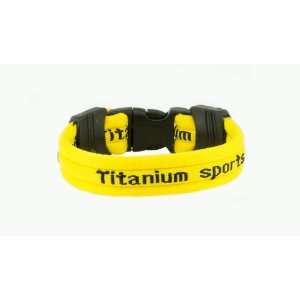  Ionic Titanium Sports Bracelet   Gold