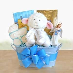 Blessings For Baby Boy ~ Christening Gift Basket: Baby