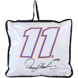  NASCAR Denny Hamlin White Seat Cushion: Sports & Outdoors