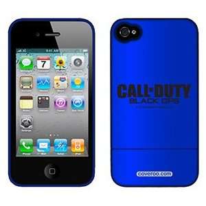  Call of Duty Black Ops Logo on Verizon iPhone 4 Case by 