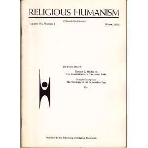  1973 Winter Religious Humanism Books