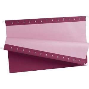   Brand Colored Hanging File Folders Legal Size, Maroon: Office Products