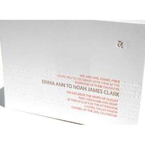   plum stockholm custom letterpress invitations