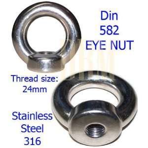   Stainless Steel 316 Metric Thread 24 mm 3600 LBS WLL