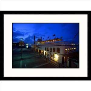  Creole Queen Riverboat in New Orleans Framed Photograph 
