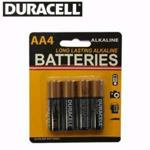 DURACELL 2411 AA BATTERY 4 PACK  Players & Accessories