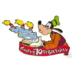    Goofy 70th Birthday Cake 3d Le 5000 WDW Disney PIN 