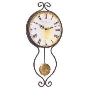  Hermle Classic Wrought Iron Wall Clock 70800 002200: Home 