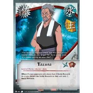   Naruto TCG Coils of the Snake C 002 Tazuna Common Card Toys & Games