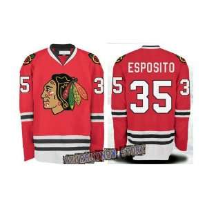   Red Jersey Hockey Jerseys (Logos, Name, Number are sewn): Sports