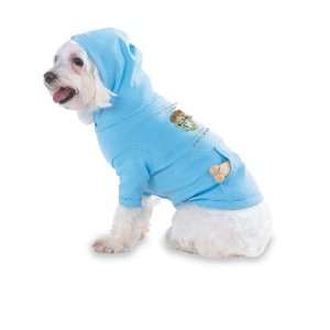   Graphic Artist Hooded (Hoody) T Shirt with pocket for your Dog or Cat