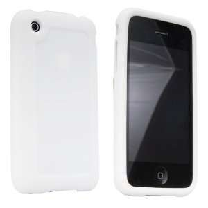  iPhone 3G & 3GS Gel Silicone White Protective Case Cell 