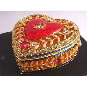  Imperial Treasures jewelled and enamelled heart trinket 