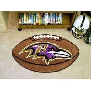 Baltimore Ravens Football Mat   22 X 35 Mats  Sports 