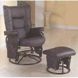   Swivel Glider/Recliner Chair with Matching Ottoman